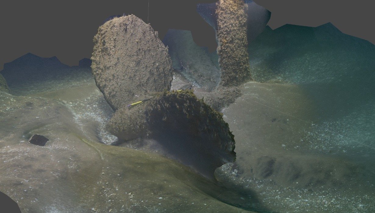 HMS Tiger — starboard propeller photogrammetry