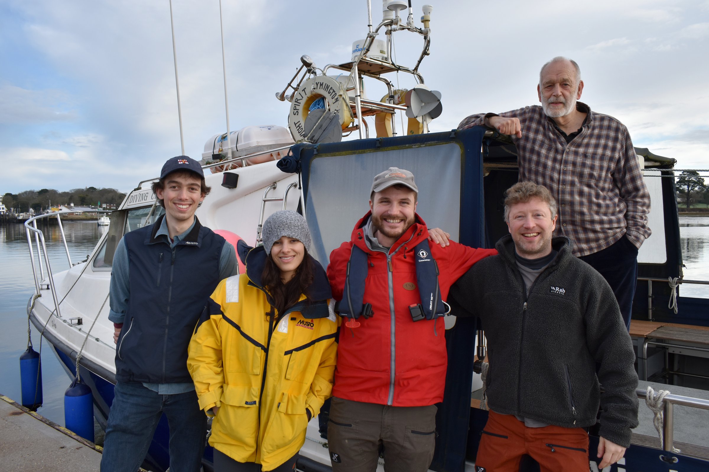 HMS Tiger — expedition team